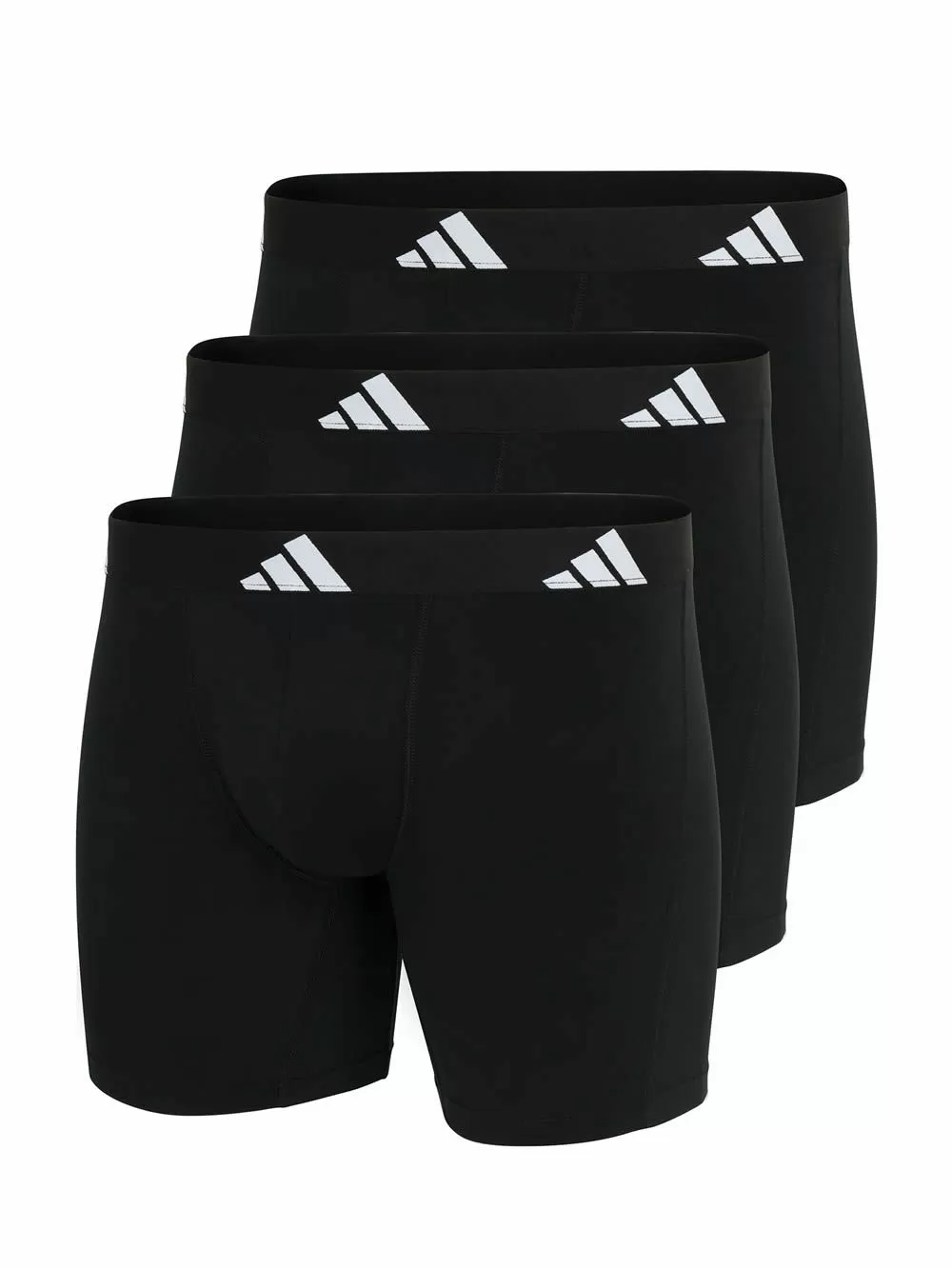 ADIDAS Boxer Μακρύ - Active Flex Cotton - Πακέτο με 3