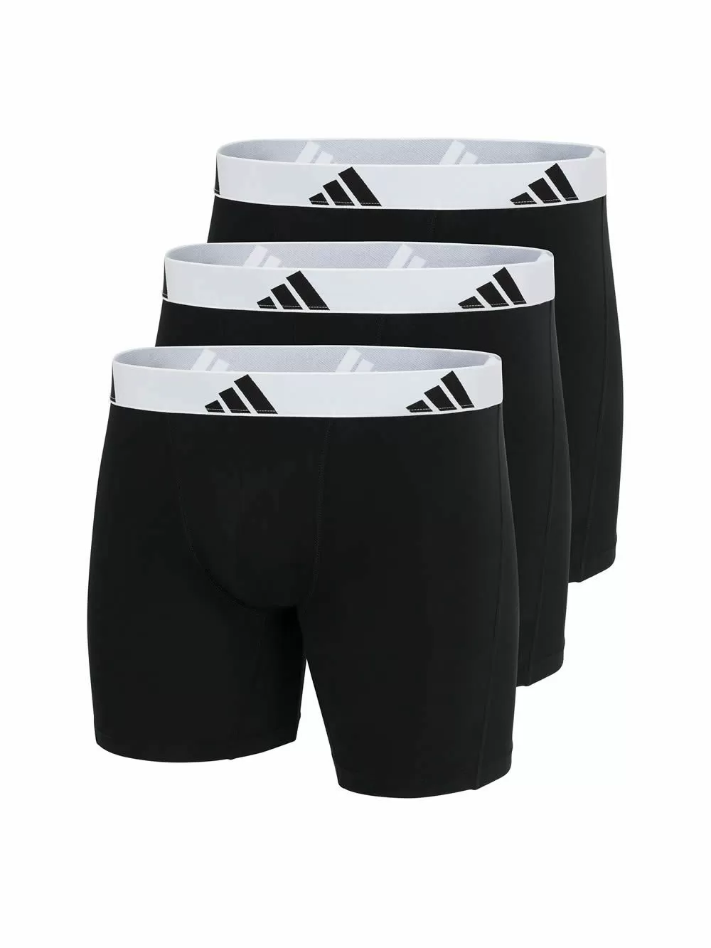 ADIDAS Boxer Μακρύ - Active Flex Cotton - Πακέτο με 3