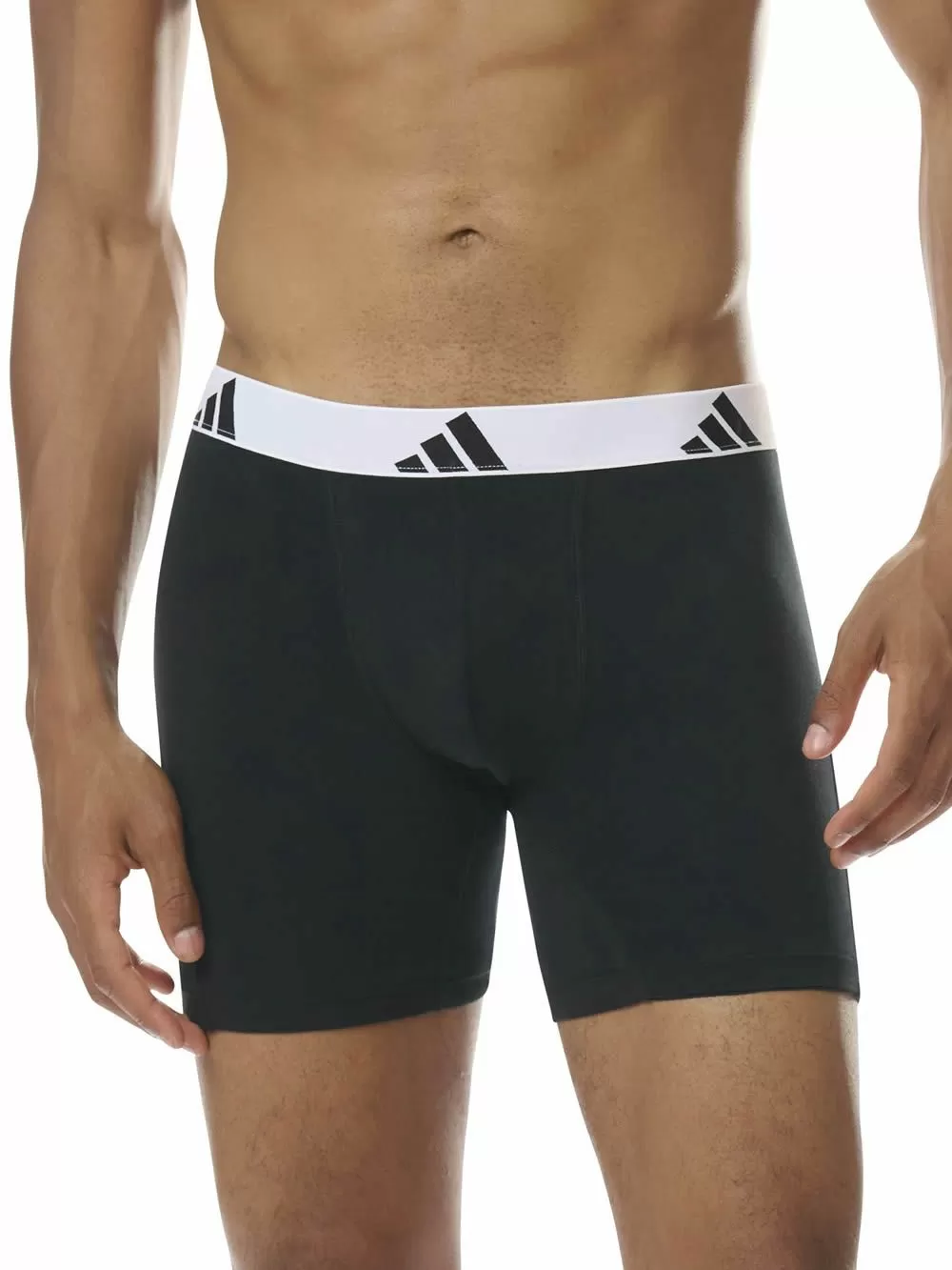 ADIDAS Boxer Μακρύ - Active Flex Cotton - Πακέτο με 3