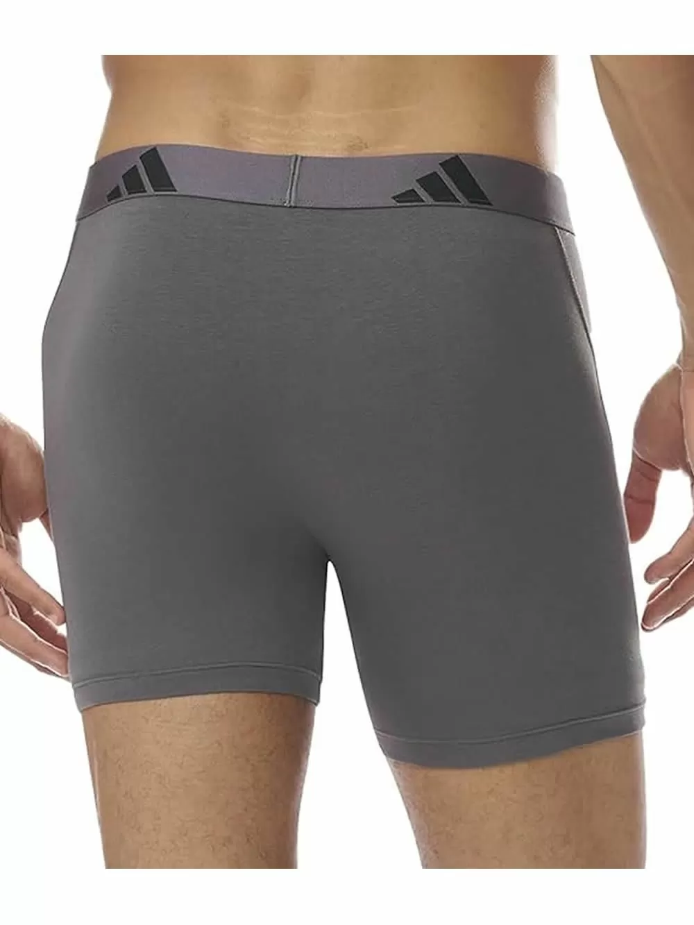 ADIDAS Boxer Μακρύ - Active Flex Cotton - Πακέτο με 3