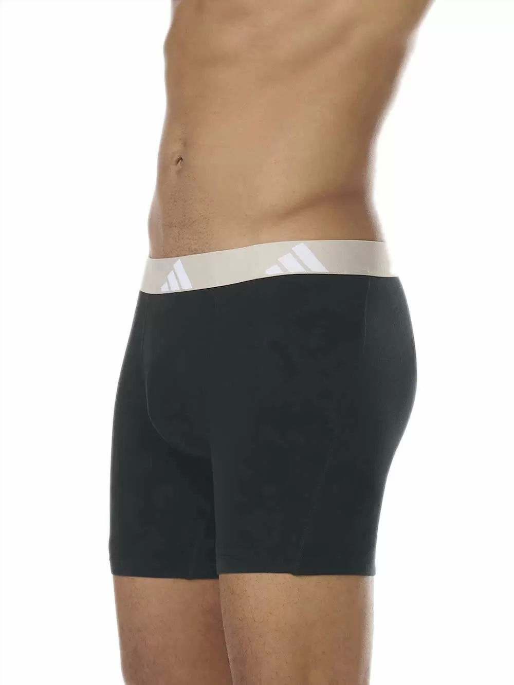 ADIDAS Boxer Μακρύ - Active Flex Cotton - Πακέτο με 3