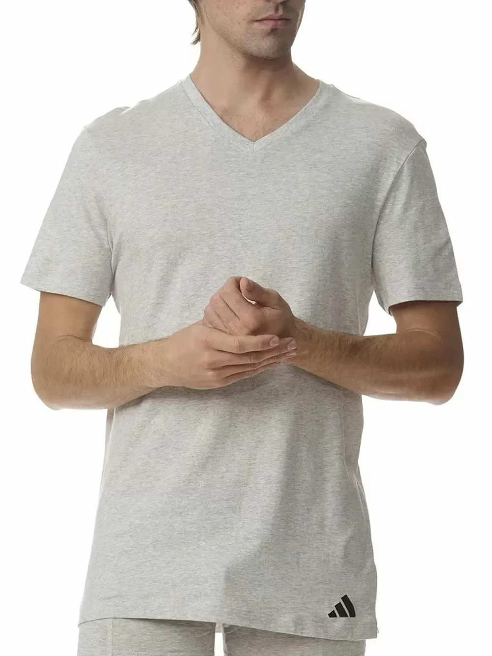 ADIDAS Ανδρικά T-Shirt - Active Core Cotton - Logo - Πακέτο με 3 