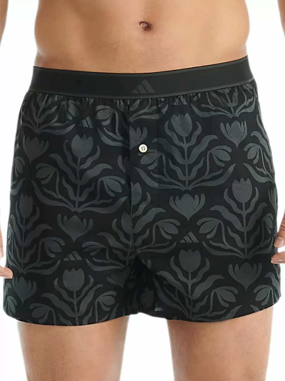 ADIDAS Boxer - Φαρδιά Γραμμή - Αγνό Βαμβάκι - Πακέτο με 2