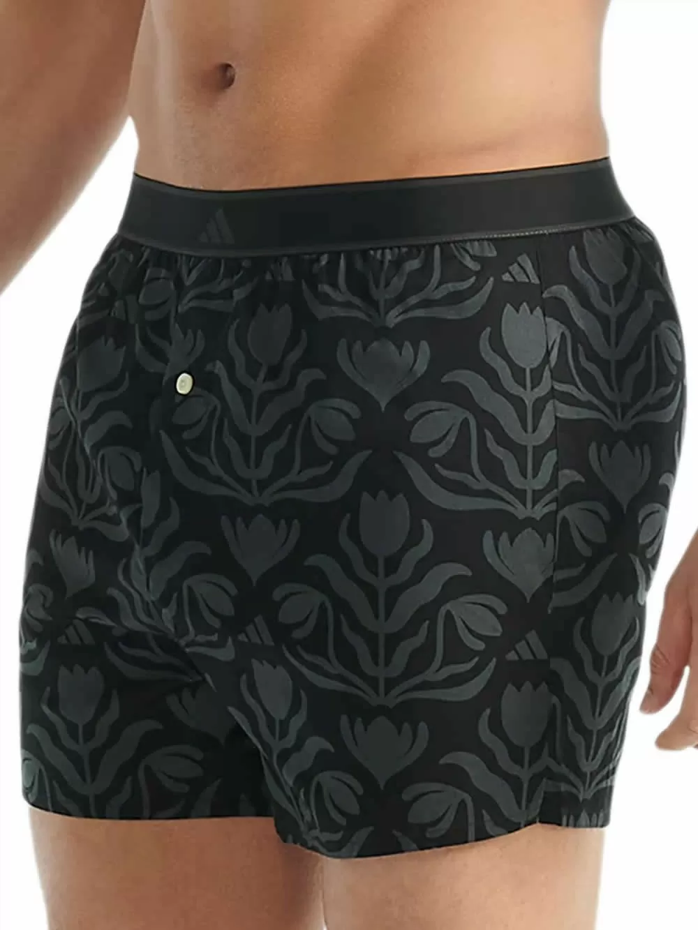 ADIDAS Boxer - Φαρδιά Γραμμή - Αγνό Βαμβάκι - Πακέτο με 2