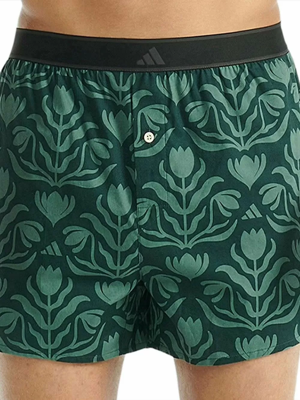 ADIDAS Boxer - Φαρδιά Γραμμή - Αγνό Βαμβάκι - Πακέτο με 2