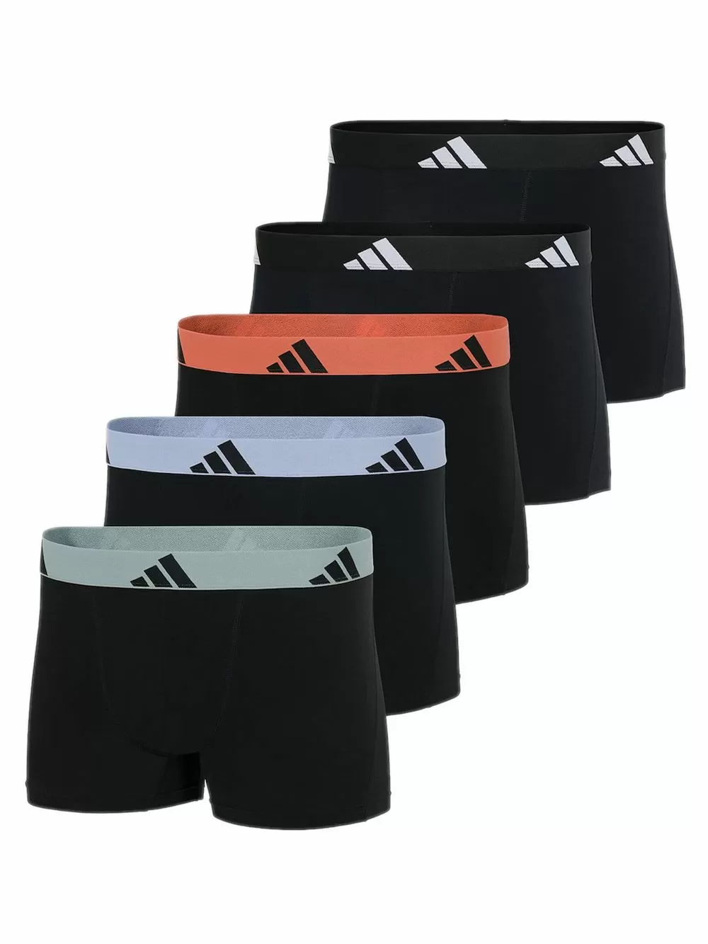 ADIDAS Boxer - Active Flex Cotton - Πακέτο με 5 - Ελαστικό Βαμβάκι