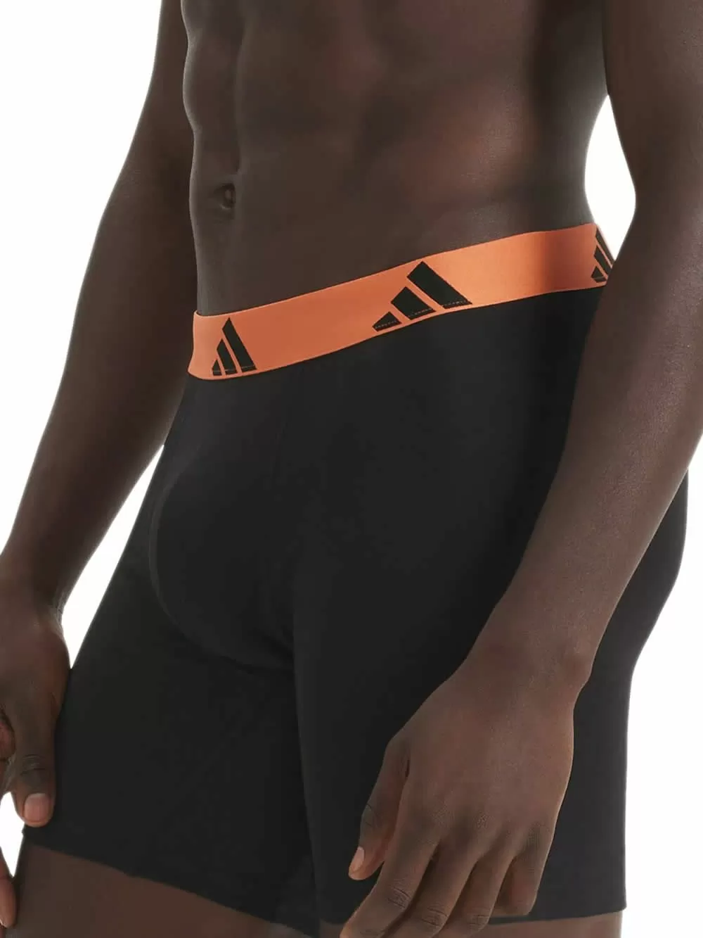 ADIDAS Boxer Μακρύ - Active Flex Cotton - Πακέτο με 3