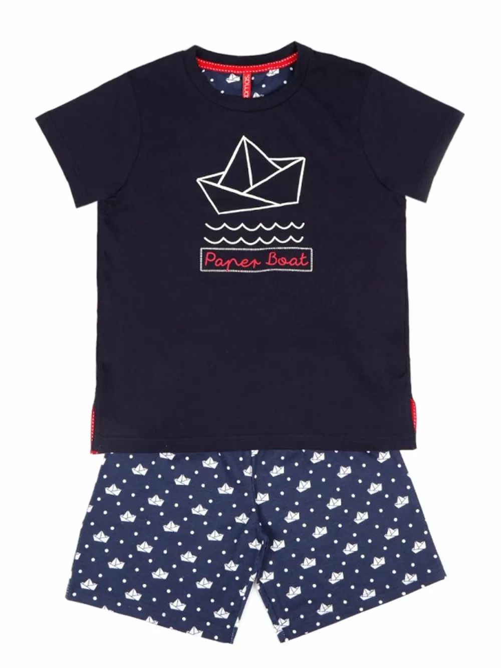 Παιδική Πυτζάμα ADMAS Boat για αγόρι - 100% Βαμβακερή 
