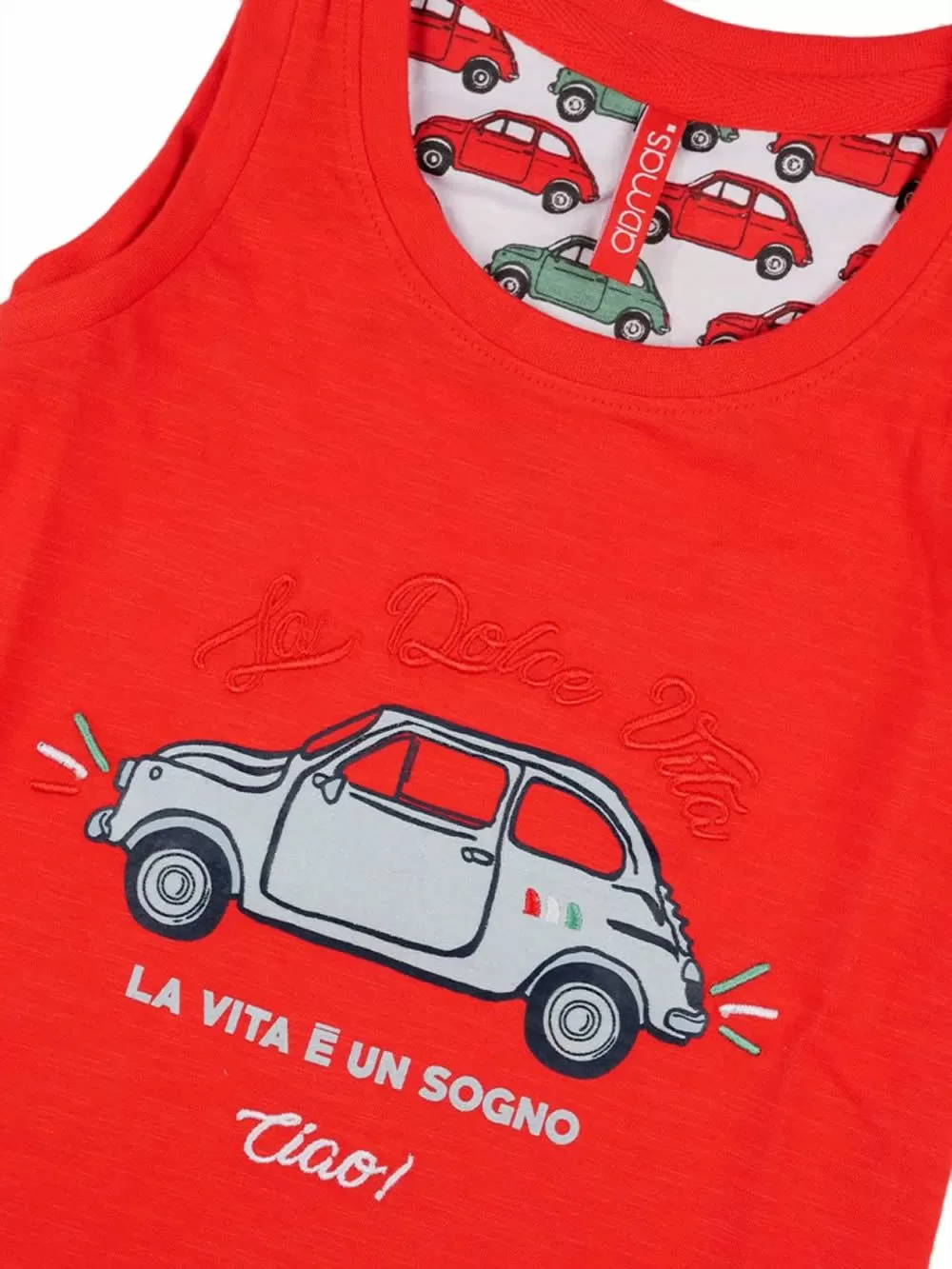 Παιδική Πυτζάμα ADMAS La Dolce Vita για κορίτσι - 100% Βαμβακερή 