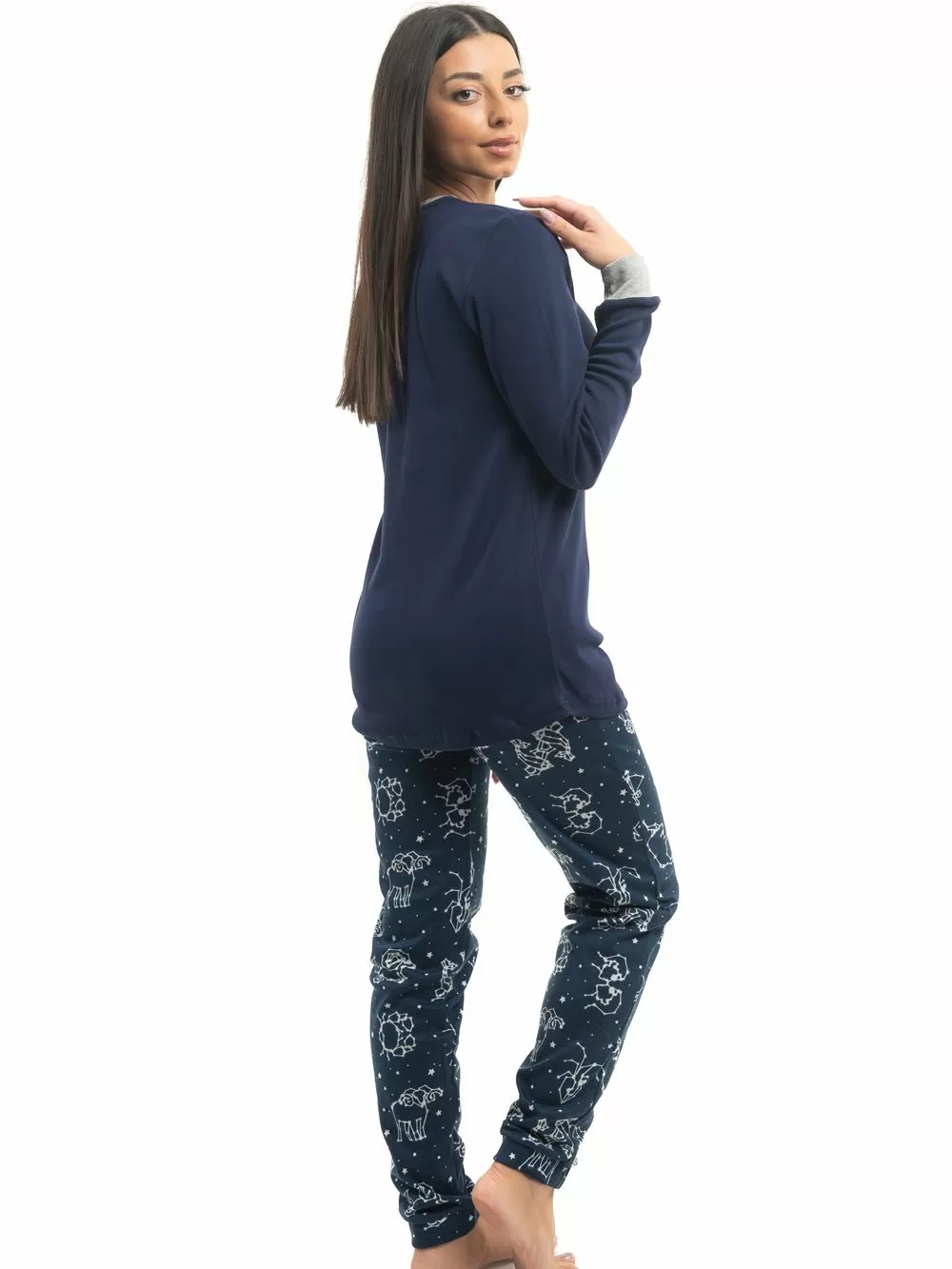 Γυναικεία Πυτζάμα AMELIE - 100% Βαμβακερή 