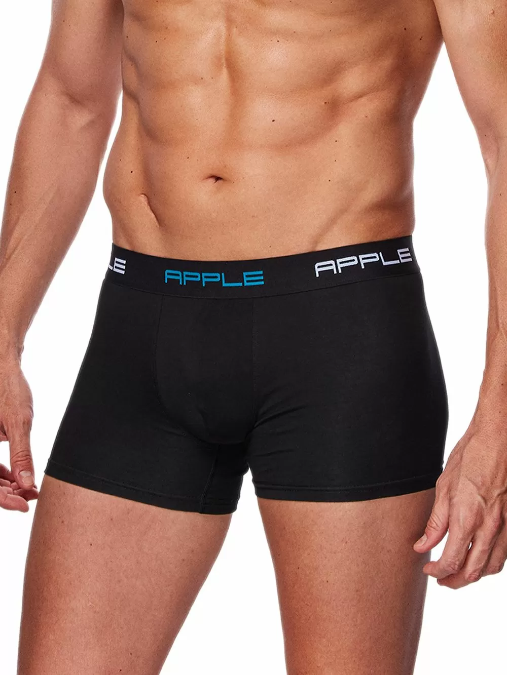Ανδρικό Μπόξερ APPLE Vinyl - Ελαστικό Βαμβάκι - Πακέτο με 2