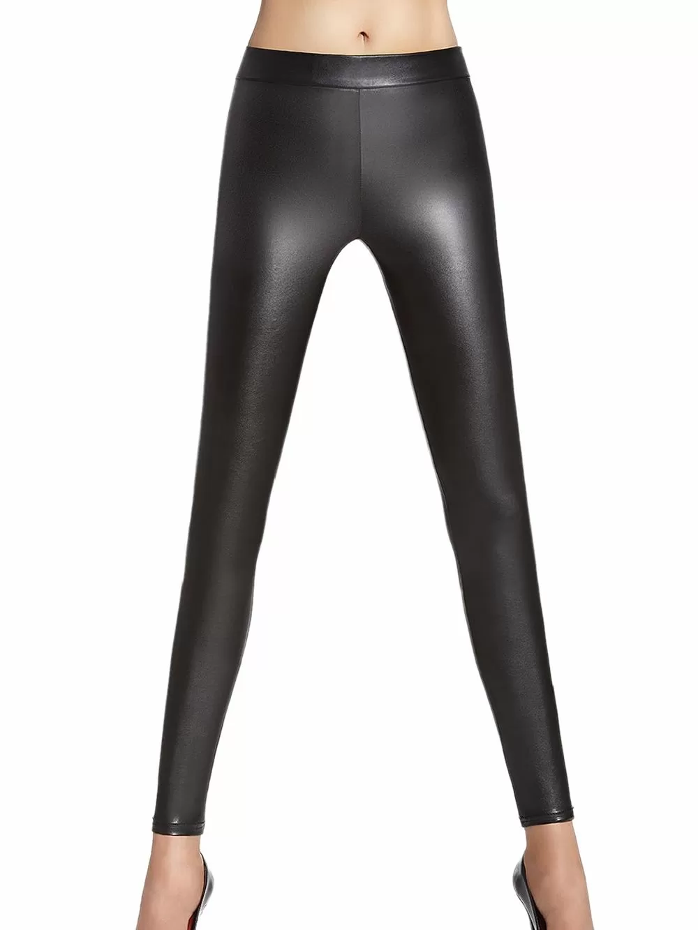 BAS BLEU Κολάν Eco Leather Elen - Αδιάφανο Ελαστικό 