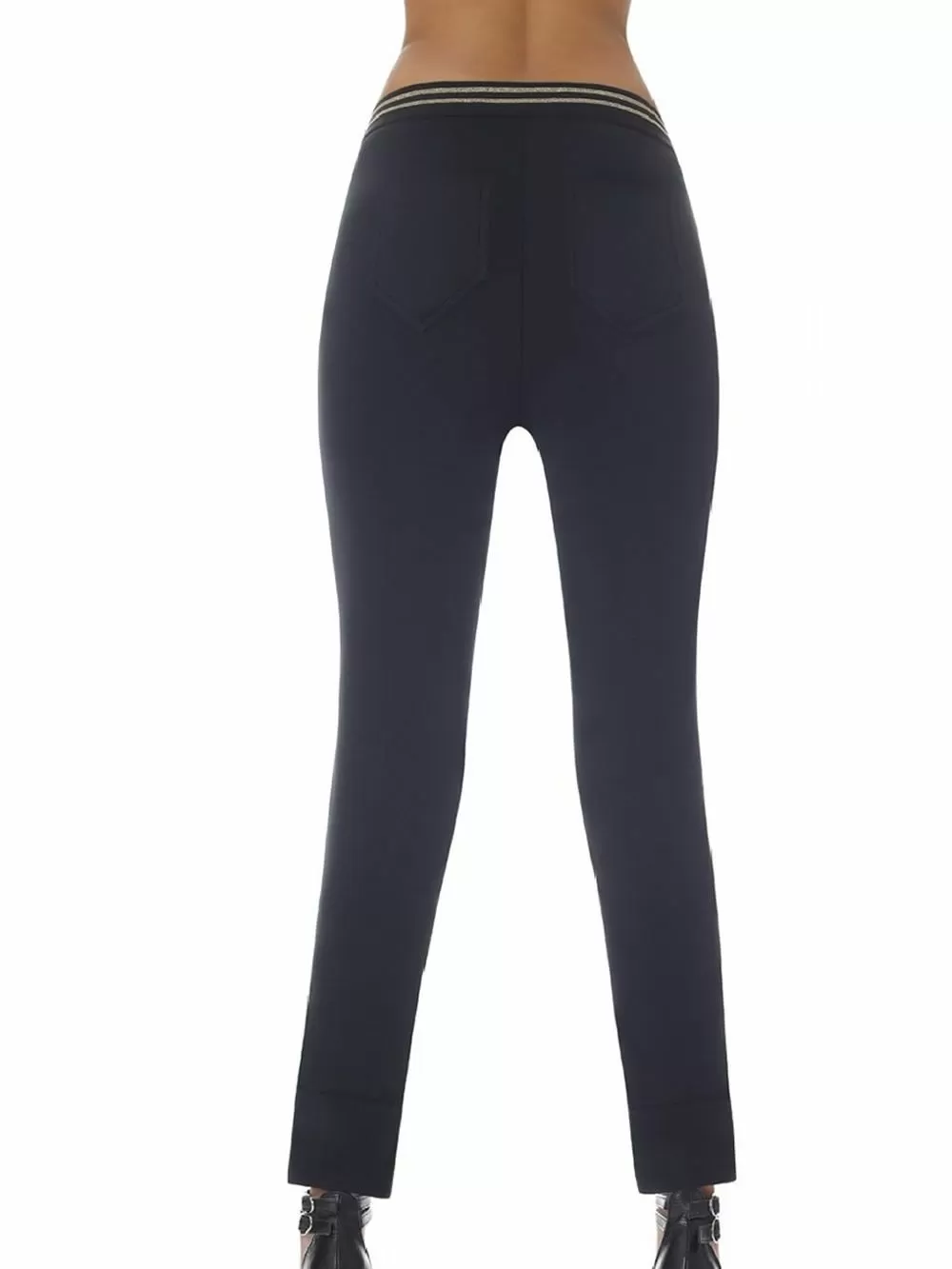 BAS BLEU Κολάν Marisa - Αδιάφανο Ελαστικό & Lurex