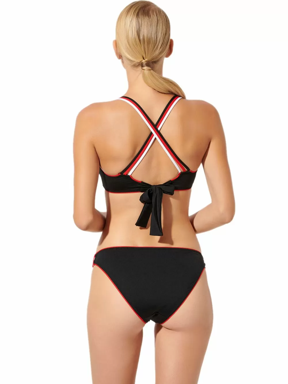 Μαγιό BLU4U Flashy - Bikini Κανονικό - Πλεχτό Σχέδιο