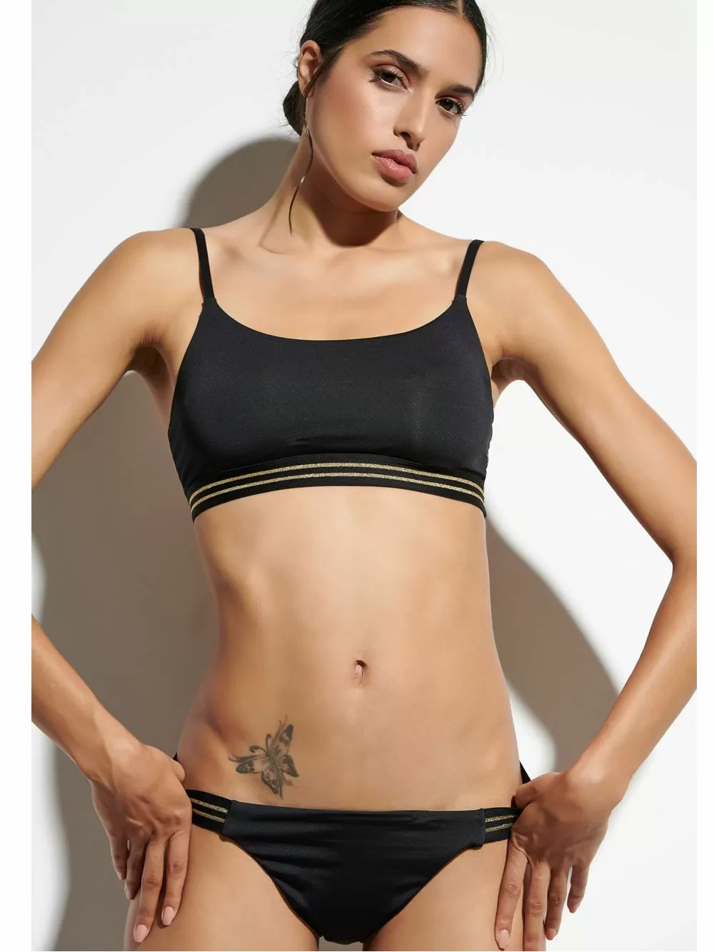 Μαγιό BLU4U Polychrome Bikini Κανονικό - Lurex Σχέδιο 