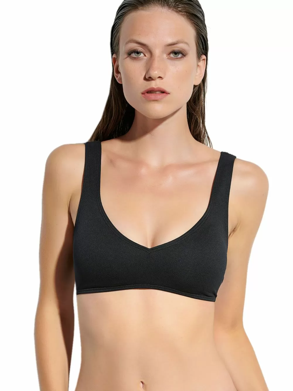 Μαγιό BLU4U Top - Αφαιρούμενη Ενίσχυση - Polo Ύφασμα 