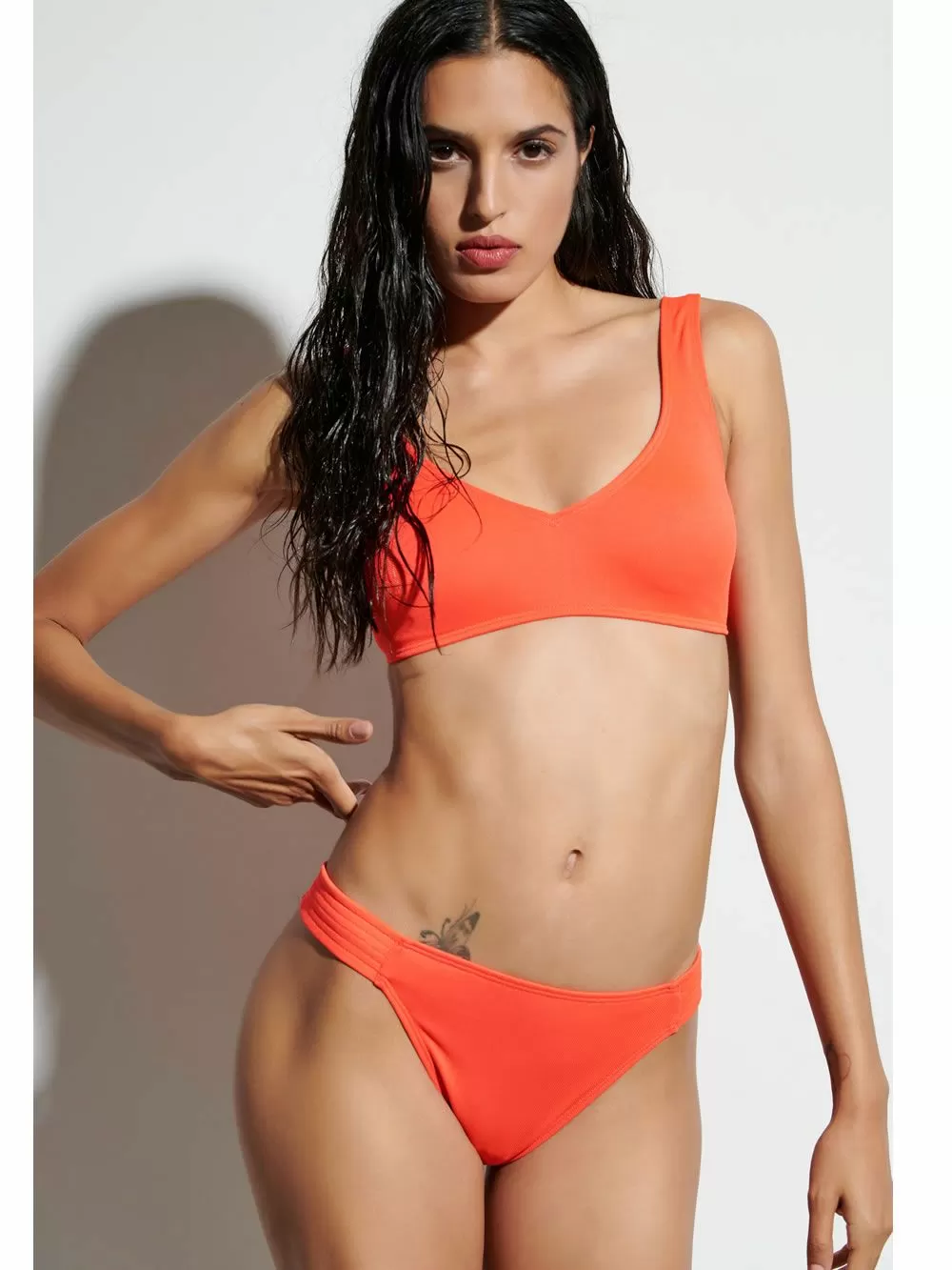 Μαγιό BLU4U Top - Αφαιρούμενη Ενίσχυση - Polo Ύφασμα