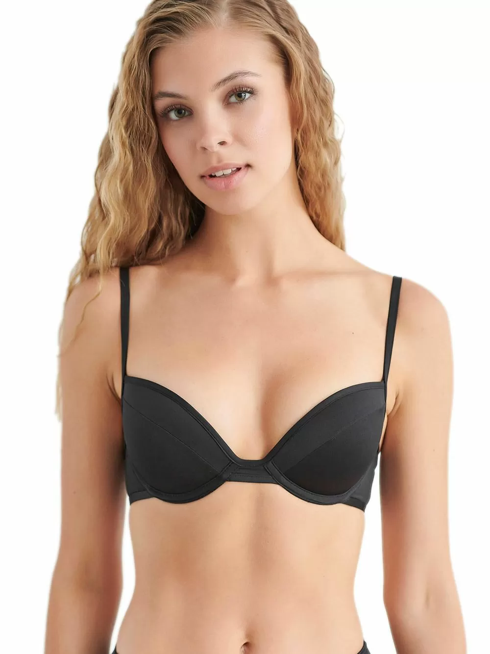 Μαγιό BLU4U Solids Push Up Σουτιέν Μπικίνι - Πλουσιότερο Μπούστο +1 1/2 Μέγεθος