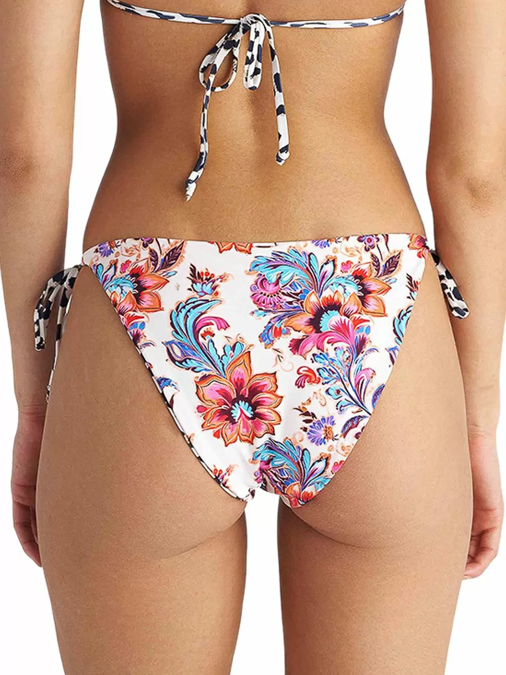 Μαγιό BLU4U Floral Escape Μπικίνι Σλιπ Κανονικό Δετό - Διπλής Όψης