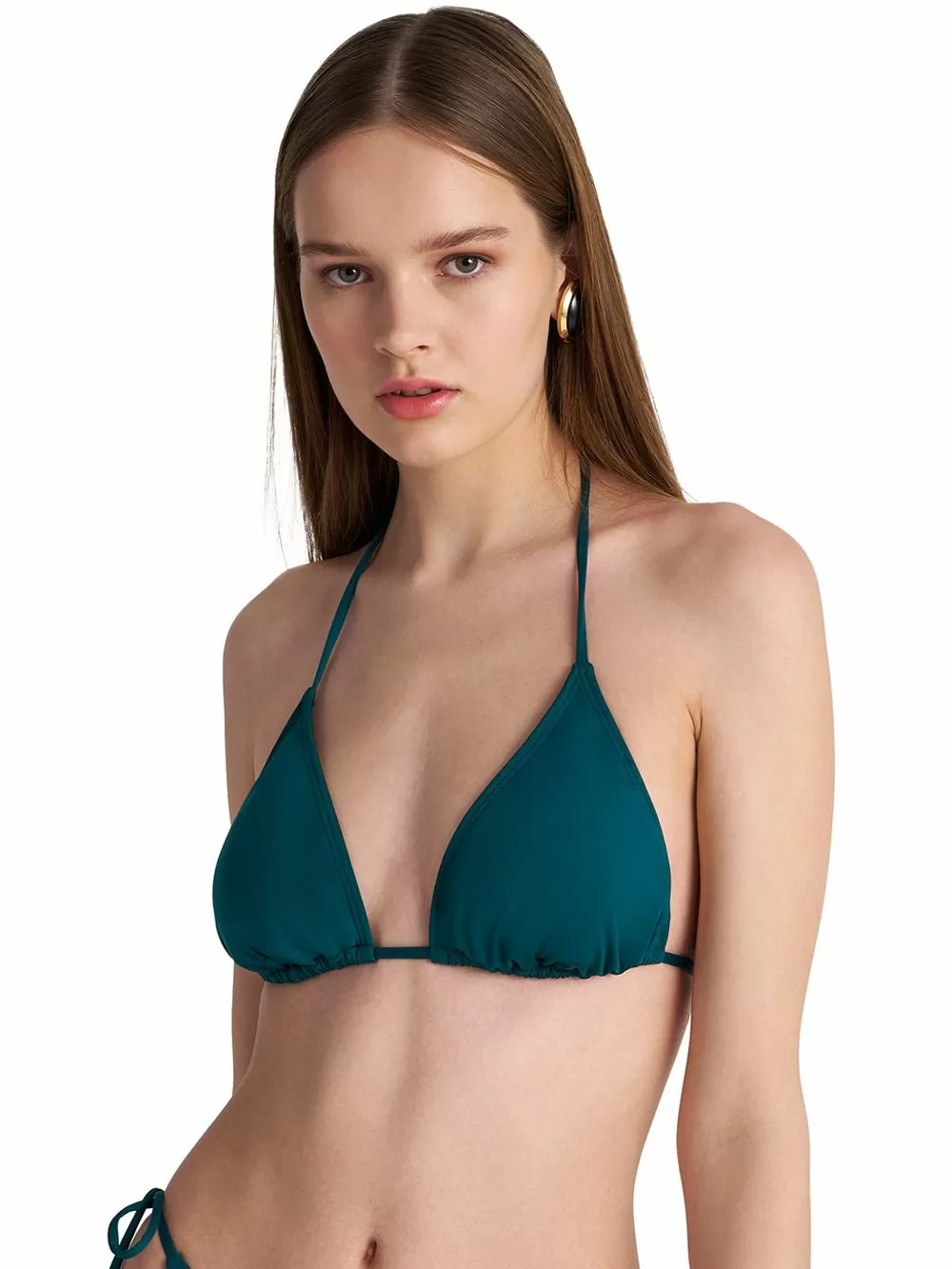 Μαγιό BLU4U Solids Σουτιέν Τρίγωνο Μπικίνι -Αφαιρούμενη Ενίσχυση 