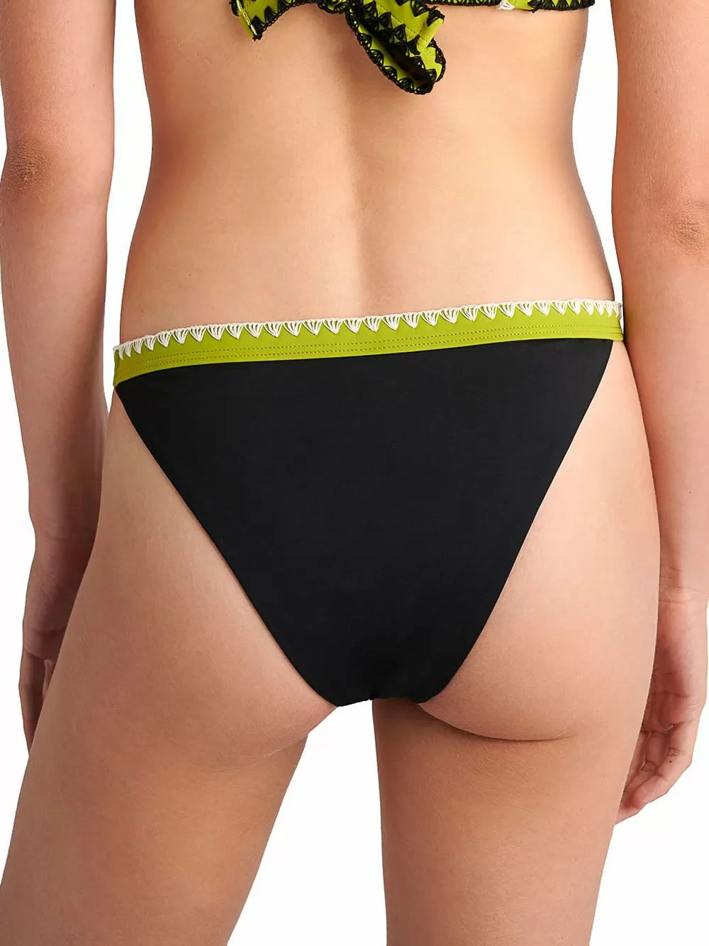 Μαγιό BLU4U Batik Solids Μπικίνι Σλιπ Κανονικό - Σχέδιο Κέντημα