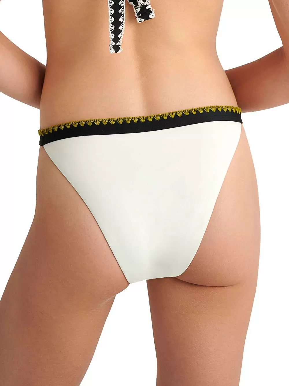 Μαγιό BLU4U Batik Solids Μπικίνι Σλιπ Κανονικό - Σχέδιο Κέντημα