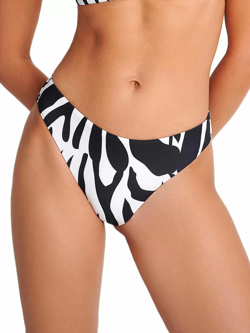 Μαγιό BLU4U Zebra Μπικίνι Σλιπ Κανονικό Tai - Αόρατες Ραφές