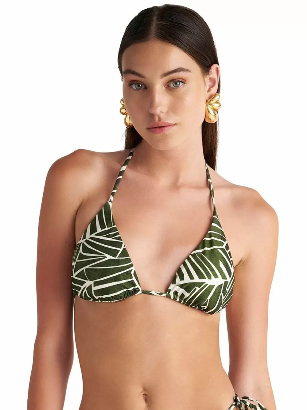 Μαγιό BLU4U Amazon Stripes Μπικίνι Τρίγωνο - Αφαιρούμενη Ενίσχυση