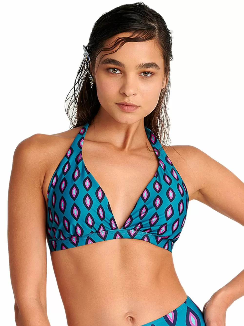 Μαγιό BLU4U Blue Reef Τρίγωνο Τοπ - Μεγάλο Στήθος - Ήπια Ενίσχυση