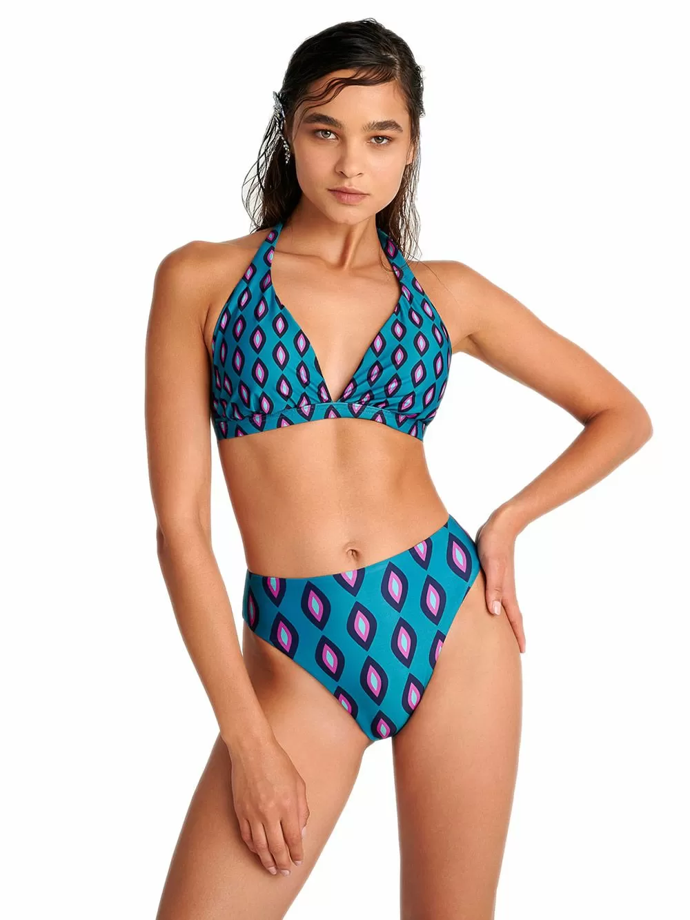 Μαγιό BLU4U Blue Reef Τρίγωνο Τοπ - Μεγάλο Στήθος - Ήπια Ενίσχυση