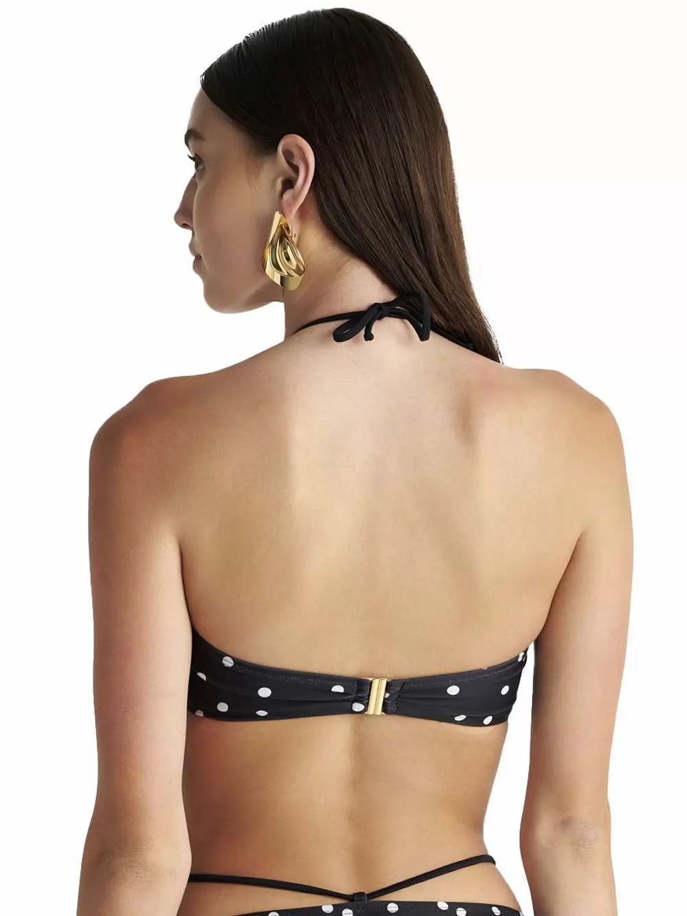 Μαγιό BLU4U Dotted Polka Μπικίνι Τοπ - Ενίσχυση - Κοκάλινα Κοσμήματα