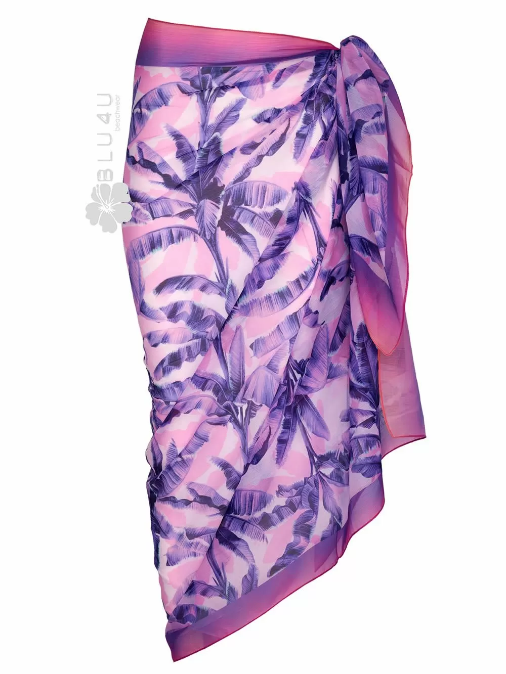 Beachwear BLU4U Palm Springs Παρεό - Αέρινο Ύφασμα