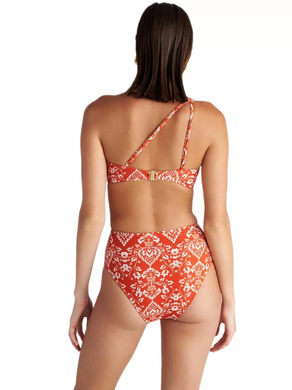 Μαγιό BLU4U Ολόσωμο Coral Damask - Αόρατη Ενίσχυση - Σλιπ Κανονικό