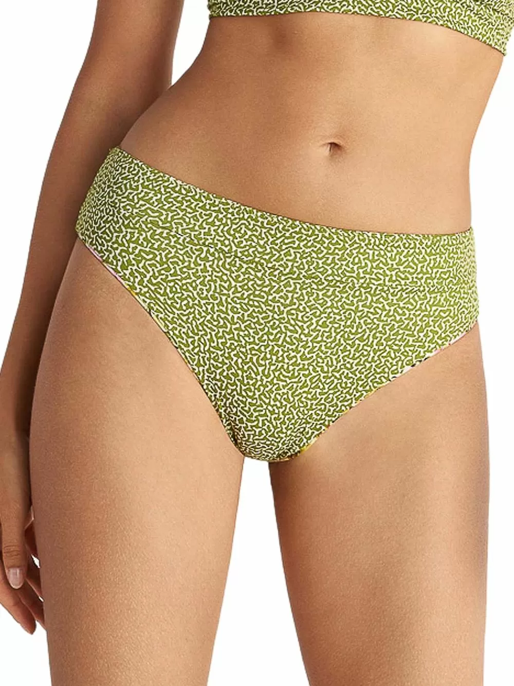 Μαγιό BLU4U Jungle Garden Μπικίνι Σλιπ Κανονικό - Διπλής Όψης