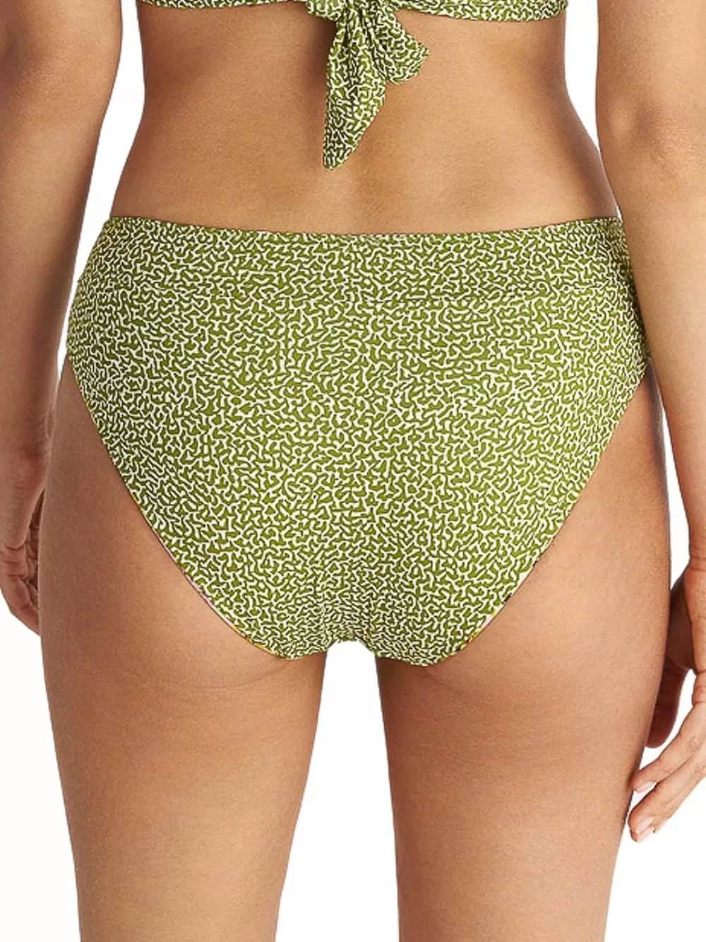 Μαγιό BLU4U Jungle Garden Μπικίνι Σλιπ Κανονικό - Διπλής Όψης