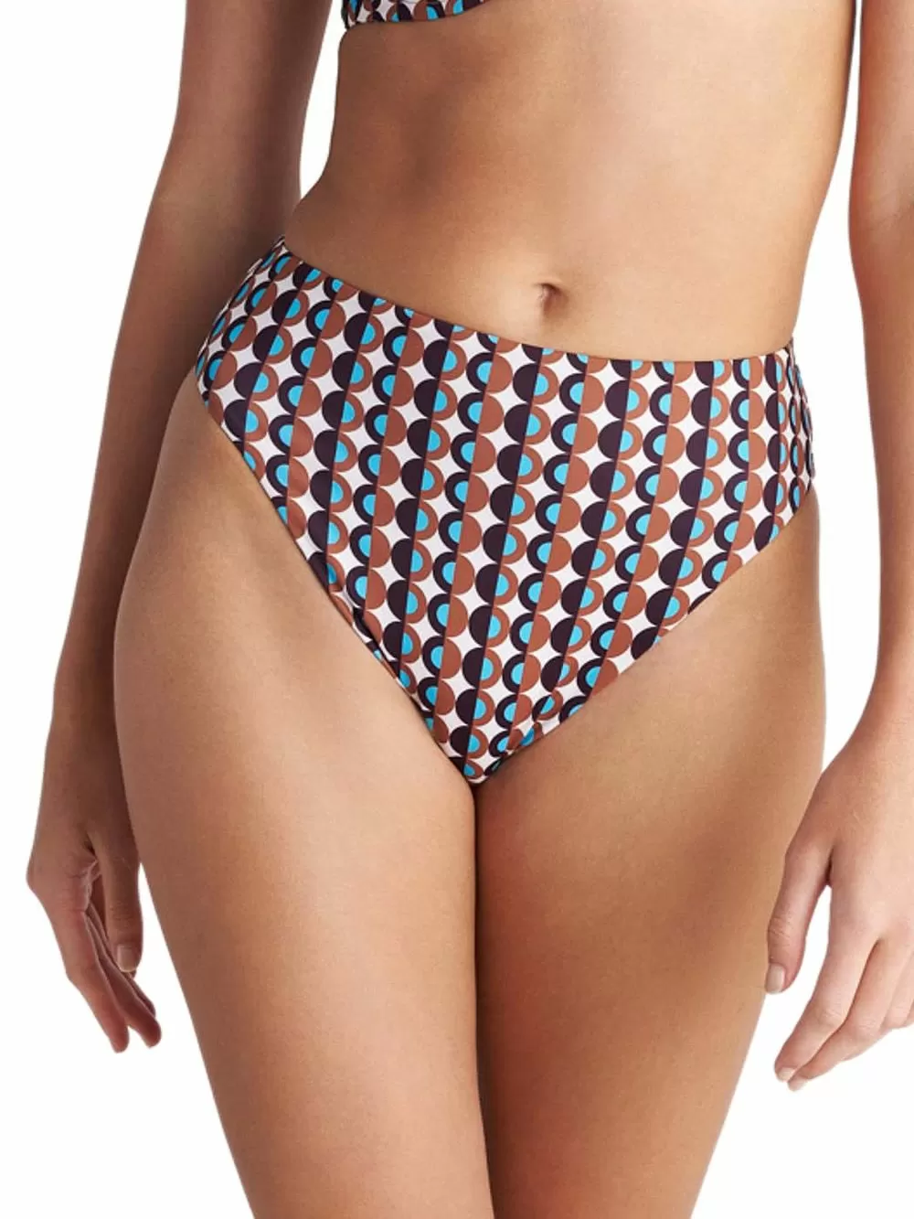 Μαγιό BLU4U Polca Borders Μπικίνι Σλιπ Κανονικό Ψηλό & Φαρδύ