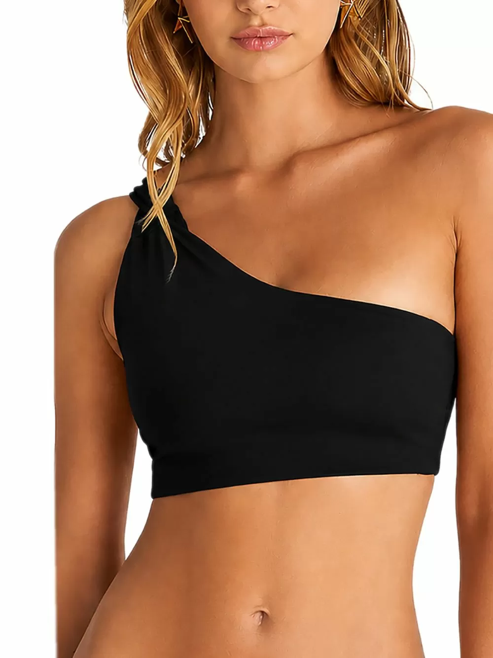 Μαγιό BLU4U Solids Top Μπουστάκι - Ένας Ώμος - Αόρατη Ενίσχυση