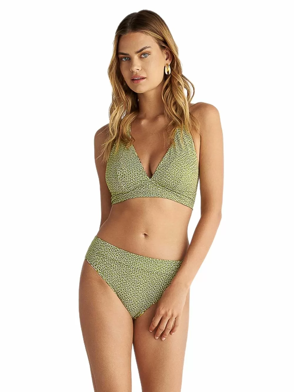 Μαγιό BLU4U Jungle Garden Μπικίνι Σλιπ Κανονικό - Διπλής Όψης