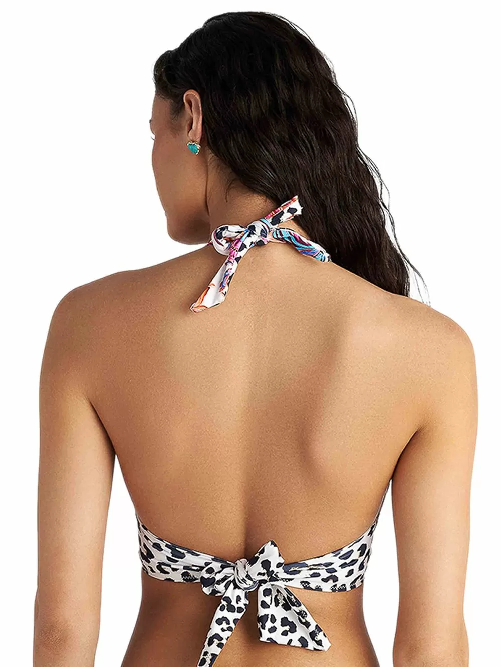 Μαγιό BLU4U Floral Escape Τρίγωνο Τοπ - Διπλής Όψης - Μεγάλο Στήθος - Ήπια Ενίσχυση