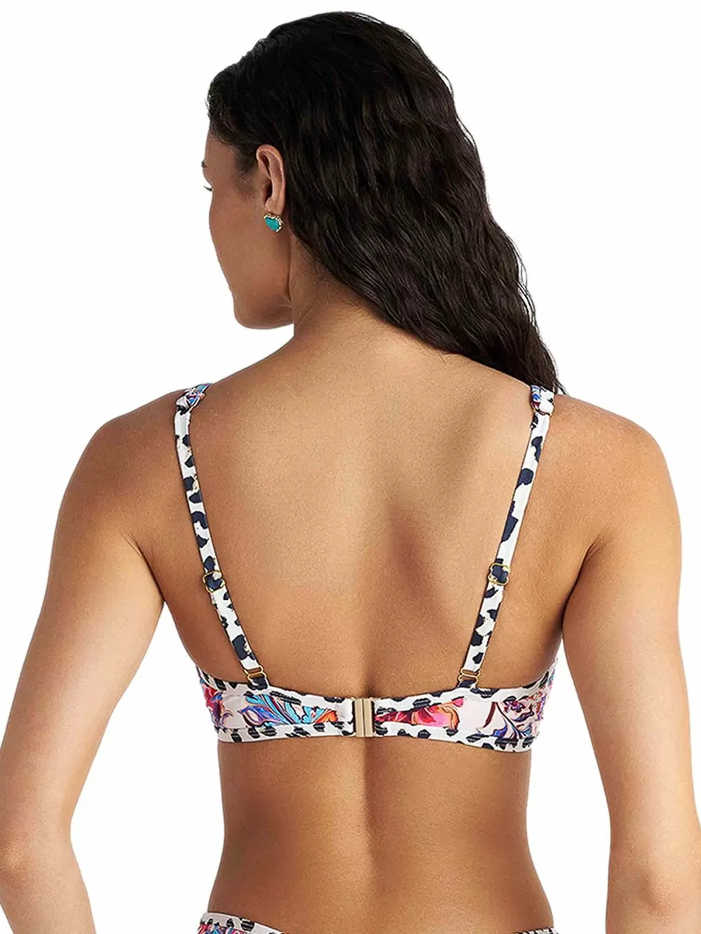 Μαγιό BLU4U Floral Escape Μπουστάκι Crop Top Μπουστάκι - Αόρατη Ενίσχυση