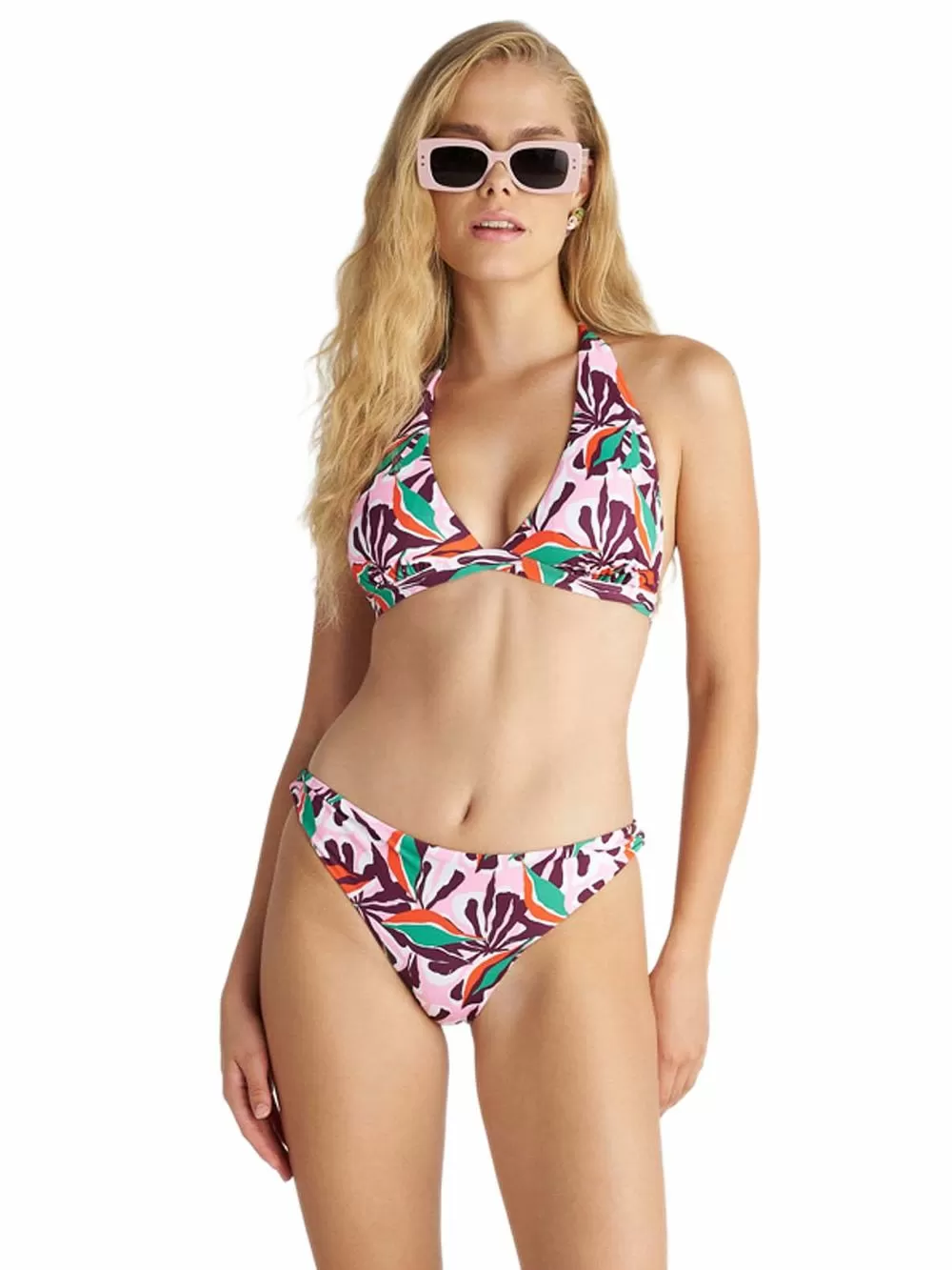 Μαγιό BLU4U Coral Stitch Τρίγωνο Τοπ - Μεγάλο Στήθος - Ήπια Ενίσχυση