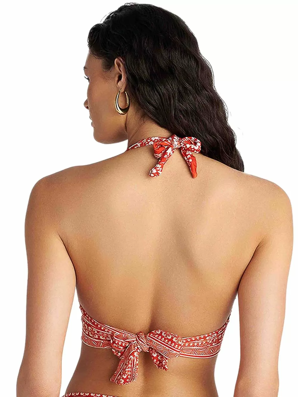 Μαγιό BLU4U Coral Damask Τρίγωνο Τοπ Ενίσχυση - Μεγάλο Στήθος