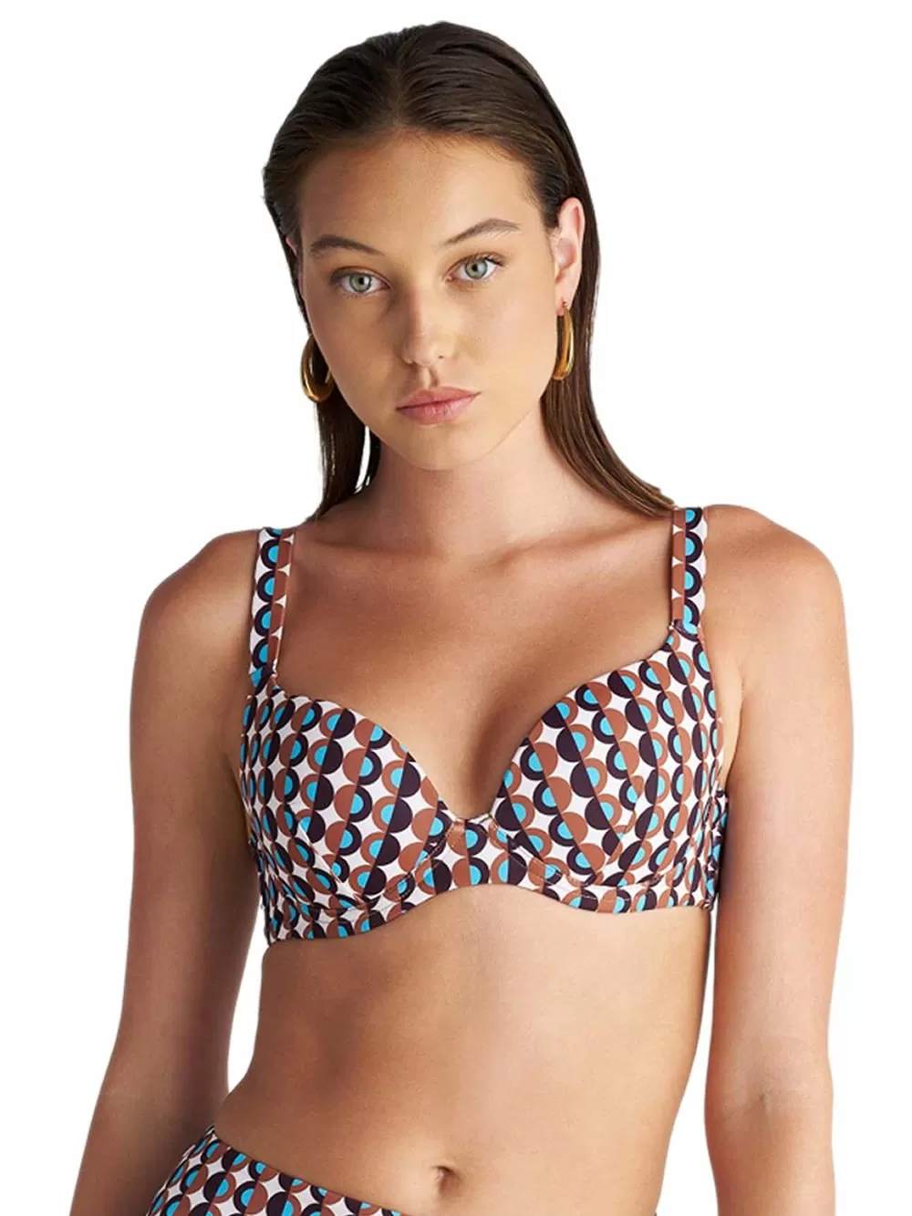 Μαγιό BLU4U Polca Borders Σουτιέν Μπικίνι - Μεγάλο Στήθος - Ήπια Ενίσχυση