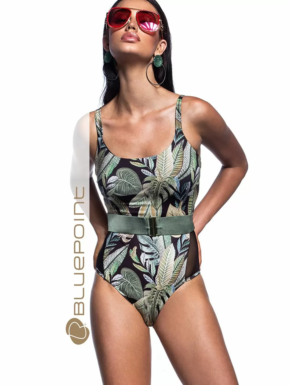 Μαγιό Ολόσωμο BLUEPOINT Beyond Chic - Αόρατη Ενίσχυση - Διαφάνεια 