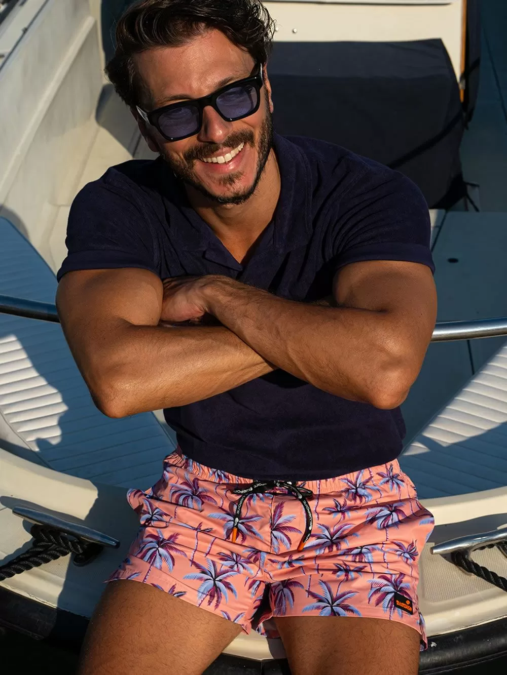 BLUEPOINT Ανδρικό Μαγιό Σορτς Κοντό Tropical Zone