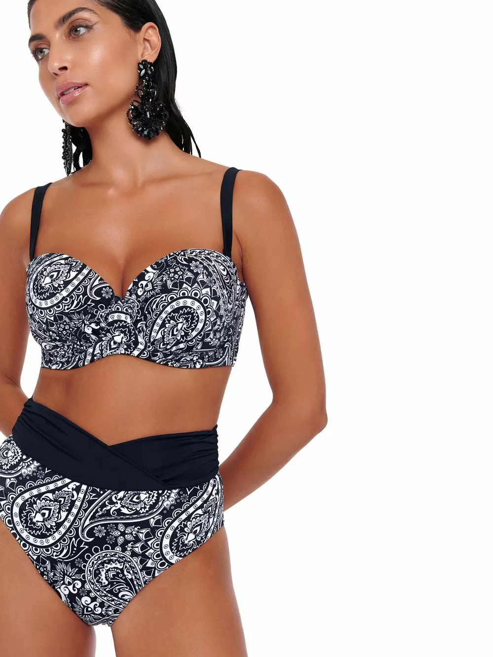 Μαγιό BLUEPOINT Hippie Chic Σουτιέν Μπικίνι Strapless - Μεγάλο Στήθος