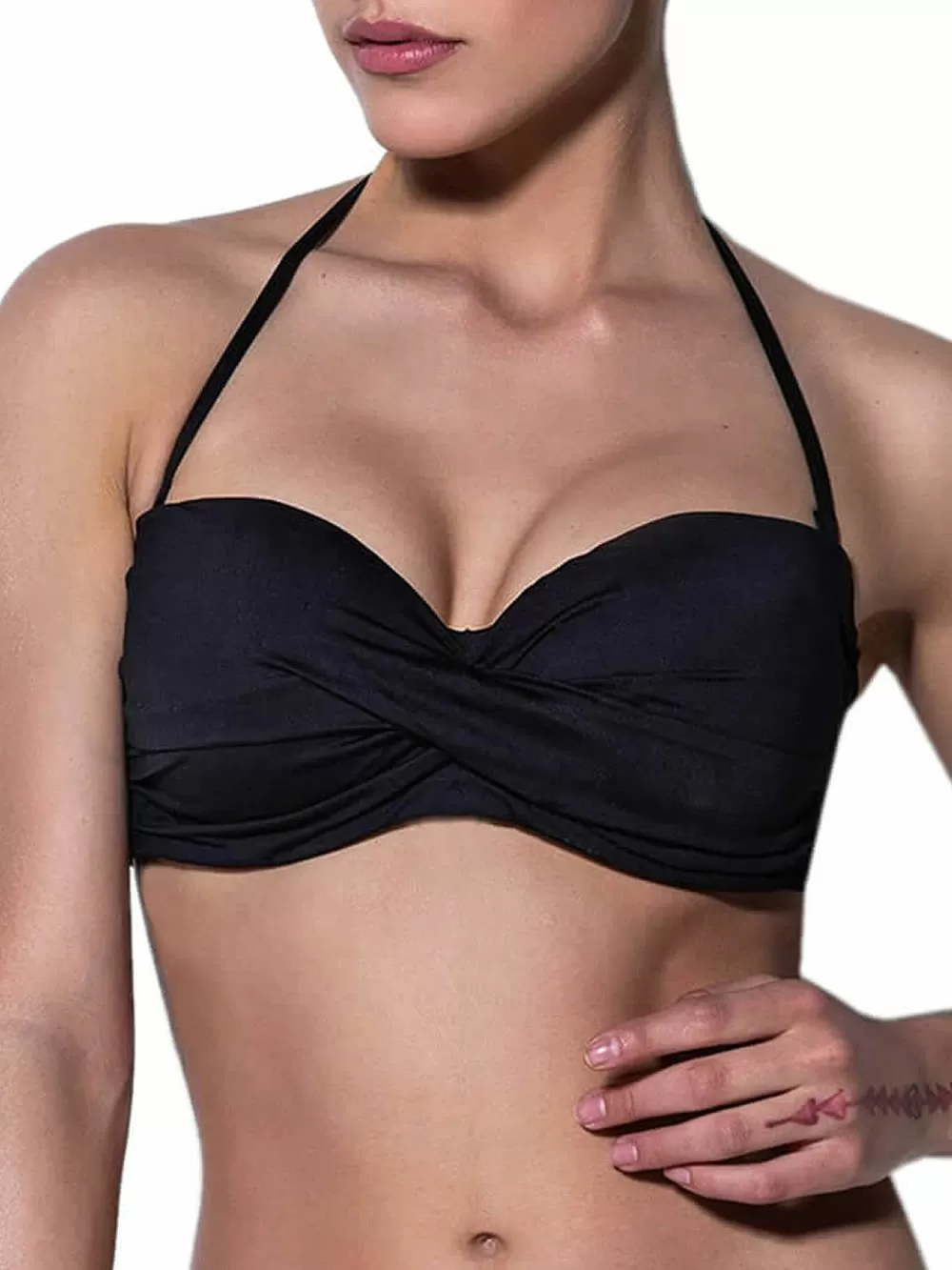 Μαγιό BLUEPOINT Solids Σουτιέν Μπικίνι Strapless - Μεγάλο Στήθος