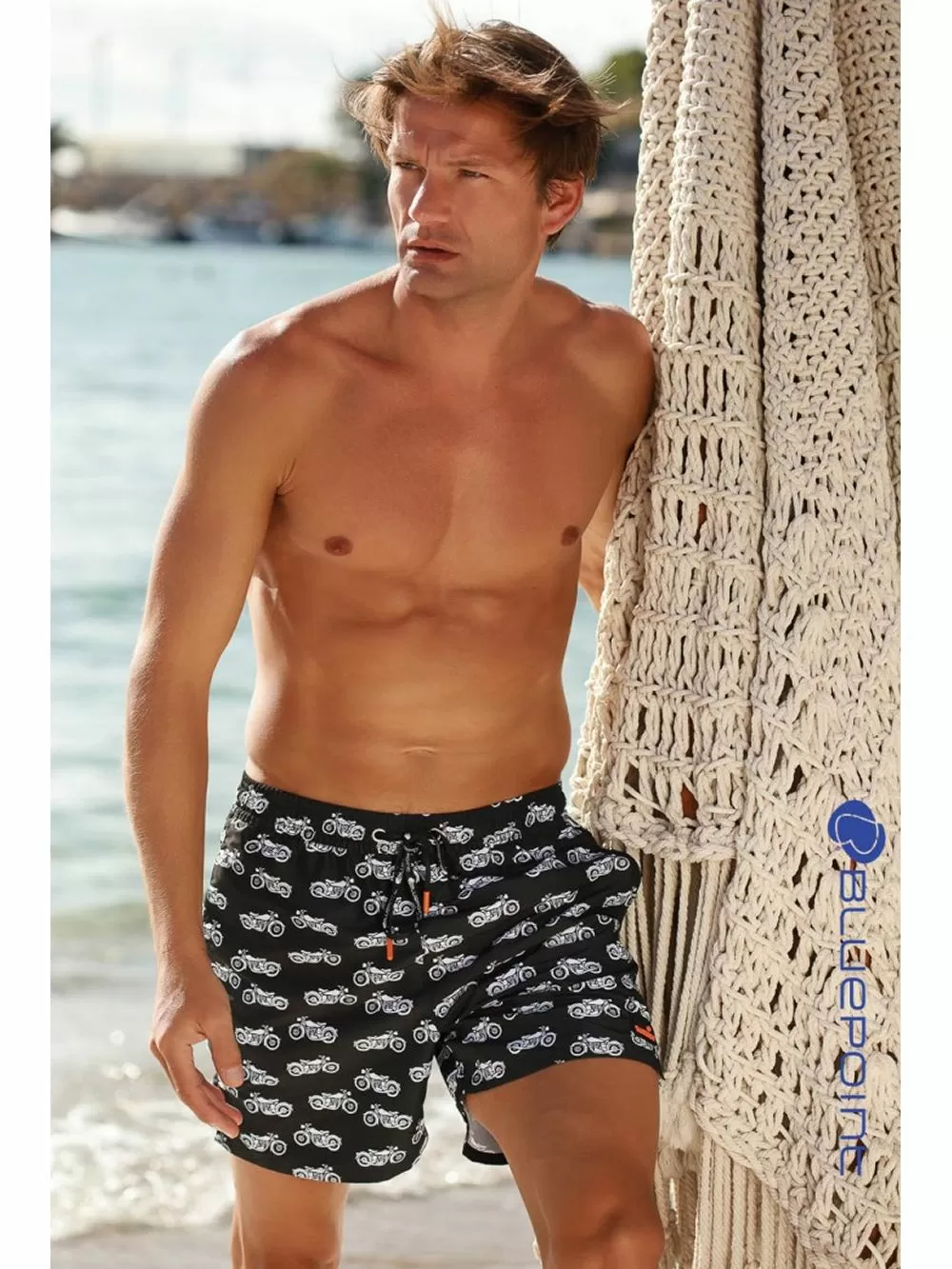 BLUEPOINT Ανδρικό Μαγιό Σορτς Βερμούδα Μακριά Bike