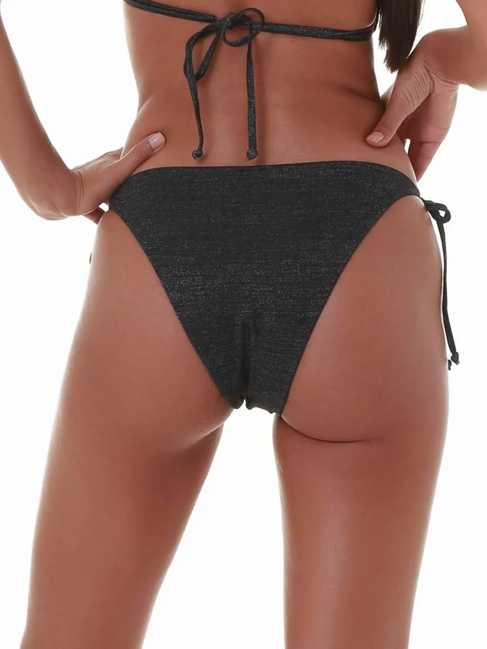 Μαγιό BLUEPOINT Candy Girl Σλιπ Μπικίνι Κανονικό Δετό - Λαμπερό Lurex