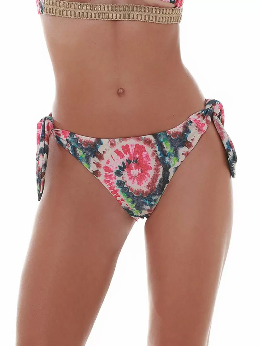 Μαγιό BLUEPOINT Batik Brazilian Bikini Δετό Lurex - Κολακεύει την Σιλουέτα